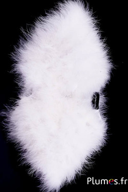 Cape pour enfant - 85 x 18 cm - blanc